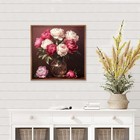 5d Peony Diamond Art Kits For Adults  Diy Vase Peony Diamond Painting Kits For A