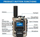 2pack- lifetime Free  Limited Range Walkie Talkies Long Range Global Rapid Poc4g