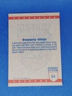 1991 Topps Desert Storm Trading Card  54 Army Supply Ship