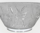 Gas Kerosene Oil Lamp Shade Acid Etched Glass Birds Butterfly 4  Fitter Antique