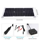 300 Watts Solar Panel Kit 100a 18v Battery Charger With Controller Caravan Boat