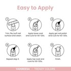 Vanreesa 24 Pcs Gel Nail Polish Set 21 Colors Gel Nail Polish Base Coat Glossy  