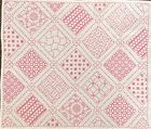 Sashiko Kit   Cloth   Yarn   Yosemoyo  Naname Koshi  ---- 9 Traditional Patterns