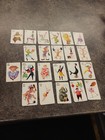 Vintage 1950   s Old Maid Card Game Whitman Complete 21 Cards    Maid  3401