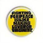 Vintage Anti War Peace Enamel Lapel Hat Pin J