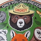 Vintage Forest Service Sign - Smokey Bear Colorado Wilderness Gas Porcelain Sign