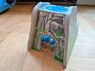 Wooden Train Tunnel With Waterfall     Brio-compatible  one Connector Missing 