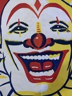 Rare Circus Carnival Silkscreen Poster 42x28 Woodblock Oddity Roberts