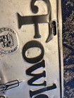 Metal Dealership License Plate Fowler Cadillac Mercedes Myrtle Beach Sc Rustic