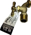 1 2 In  Mip X 3 4 In  Mht Brass Hose Bibb Valve