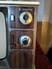 Vtg Zenith 12  Crt B w Tv 1975 Retro Gaming Solid State Television H123w