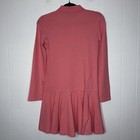 Polo Ralph Lauren Girl   s Cotton Long Sleeve Polo Dress Pink Size Xl 16 Nwt