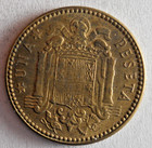 1947  53  Spain Peseta - Excellent Coin - Free Ship - Bin  337