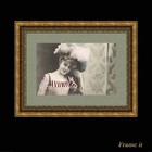 French Stage Actress Mlle Baxone Original Antique Photo Postcard