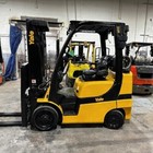 2021 Yale Glc060vx 6000lb Used Forklift Triple Mast Sideshift Fork Positioner