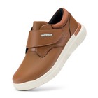 Fitville Men s Diabetic Shoes Leather Extra Wide Walking Shoes Casual Oxford