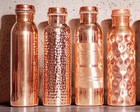 4    100 pure Copper Water Bottle For Ayurveda Health Benefits Leak Proof 1000 Ml