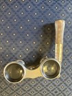 Antique Lemaire Fabt Paris Opera Glasses Mother Of Pearl  silver With Pouch