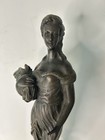 Beautiful Antique Bronze  Statue Classical Woman Hellenistic 16 