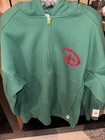 2025 Walt Disney World Green Plaid Christmas Zip Hoodie Sweatshirt Adult Sizes 