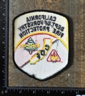 Vintage California Department Of Forestry Fire Protection Iron-on Patch Cdf