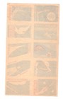 Matchbox Labels Vintage Full Line Uncut Czechoslovakia 1960 s