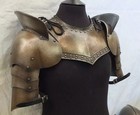 Medieval Warrior Pauldrons Shoulder Armor Gorget Larp Cosplay Knight Larp Ew