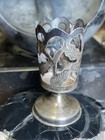Vintage Taxco Sterling Silver Cordial Shot Glass Sleeve 2 25    7 91g