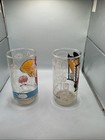 2 Vintage 1977 Mcdonald Land Action Series Glasses Ronald Mcdonald Hamburglar