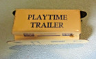 Vintage Cracker Jack Tin Litho Playtime Trailer Rv Camper Premium Prize Toy