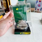 Masters Tournament Golf Championship Metal Replica 8cm High Trophy  display Case