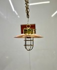 Salvage Ship Original Brass Daeyang Marine Deco Hanging Light With Copper Shade