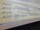 Rinker Captiva 192   212   232 Special Edition Port Decal 79 1 2  X 8 1 4  Boat