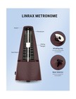 M2 Mechanical Metronome For Piano Guitar Bass Ukulele Drum Viol    Fast Usa Ship