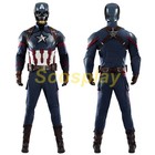 Avengers Endgame Captain America Cosplay Costume Steve Rogers Scale Armor Suit