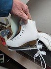 Dbx Classic Girls White Figure Ice Skates Kids Skate Size 12k Us Motion Light Up