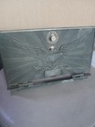 Bronze Eagle Post Office Box Door  11x6   37combo Lock Unaltered Nice Frame Orig
