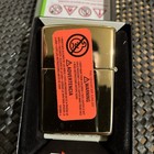 Brass Zippo Engraved Fisherman Design Collectible Lighter New In Box  49610