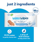 Waterwipes Sensitive Newborn   Baby Wipes  Unscented   Hypoallergenic  720 Wipes