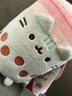 New With Tags Pusheen By Gund Green With Pink Boba Bubble Tea Plush 6    Inch
