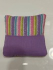 Tooth Fairy Pillow  purple  Pink  Stripes   Girl  
