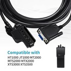 New Programming Cable For Motorola Ht1000 Gp900 Mts2000 Xts3000 Xts3500 Radio