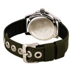 Citizen Men s Eco-drive Black Dial Green Strap Day Date Field Watch Bm8180-03e