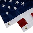 3 x5  Ft American Flag Sewn Stripes Embroidered Stars Brass Grommets Usa Us U s 