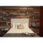 Weathered Board Wall Decor 4 Inch X 4 Ft  8-piece Hardwood Rustic Style Indoor