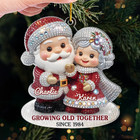 Custom Acrylic Ornament  Personalized Anniversary Christmas Wedding Gifts
