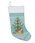 Caroline s Treasures White Legged Hamster Merry Christmas Stocking Ck4458cs