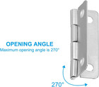 1-200 Stainless Steel Cooler Hinges   Screws Replacements For Igloo Cooler Parts