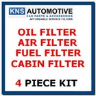 Fits Accord 2 2 Cdti Diesel 04-08 Oil  Fuel  Air   Cabin Filter Service Kit 