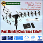 990 Mile Hdtv 1080p Outdoor Amplified Digital Tv Antenna Rotor 360   Uhf vhf Home